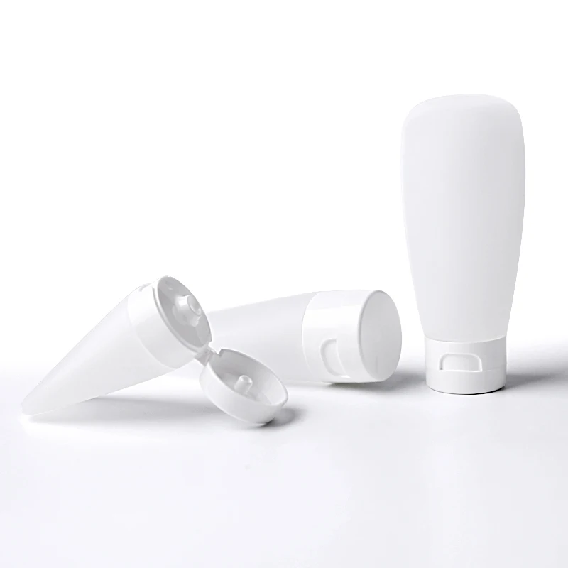 

30 шт 30 мл/60 мл/100 мл PE с откидной крышкой для выдавливания пасты; стеклянные баночки, портативные дорожные розлива