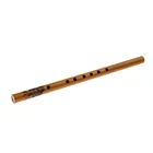 Профессиональная традиционная бамбуковая флейта Xiao Dizi ручной работы подарок для друзей, студентов, семьи 33 см