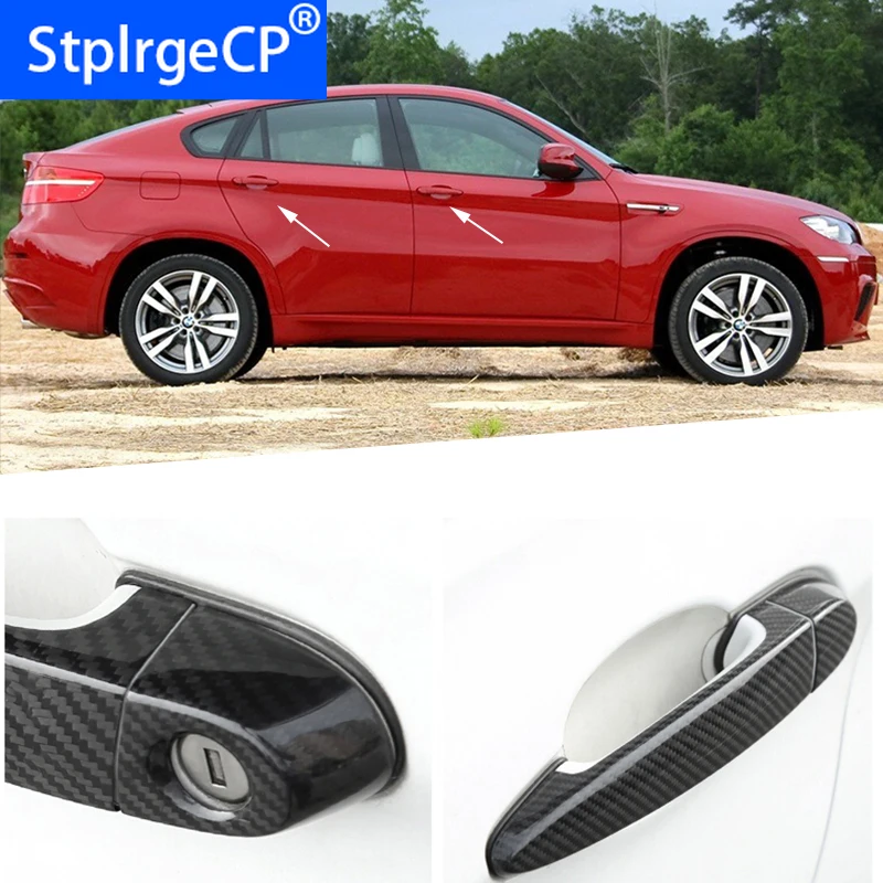 Аксессуары для BMW x6M x6 M E71 2008 2014 100% натуральное Углеволокно автомобильная внешняя