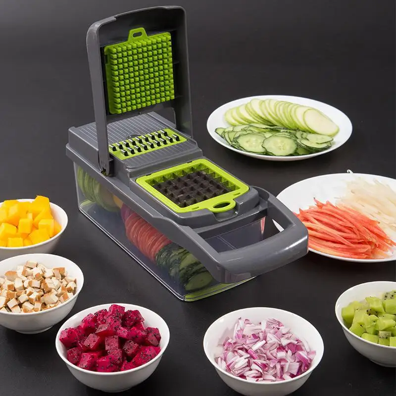 Бытовой ручной все в одном превосходный красивый овощерезка овощной салат