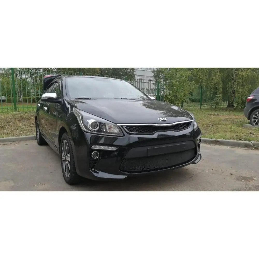 Защитная сетка на решетку радиатора KIA RIO 4 2017 &gt|Защита от насекомых| |