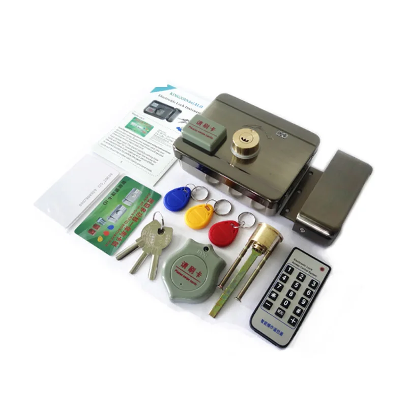 Умный домашний замок с идентификацией дверей и ворот контролем доступа