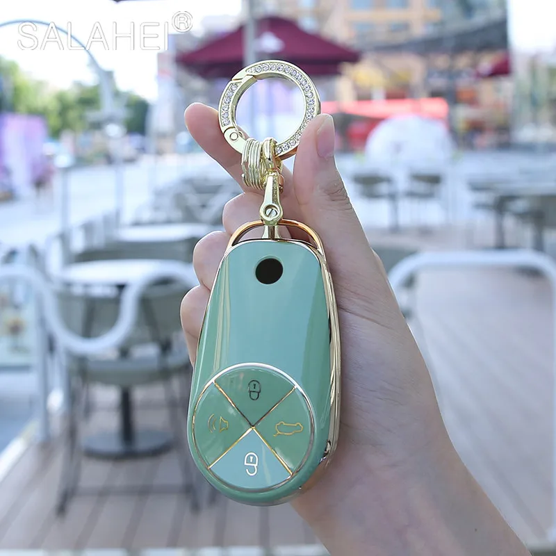 

Car key Case Cover For Nio Es6 2019 Es8 2018 Car Key Bag Keychain Protective Shell Car Interior Accessories Car-Stylin