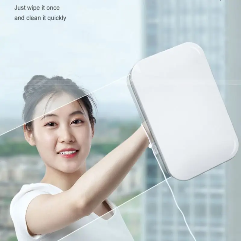 Магнитная щетка для мытья окон двусторонняя инструмент уборки дома | Дом и сад