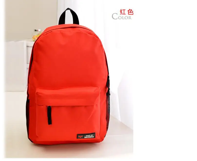 

2022 New Casual New Nylon Solid Backpack Girl School Bags College Wind Women SchoolBag High Student Bag