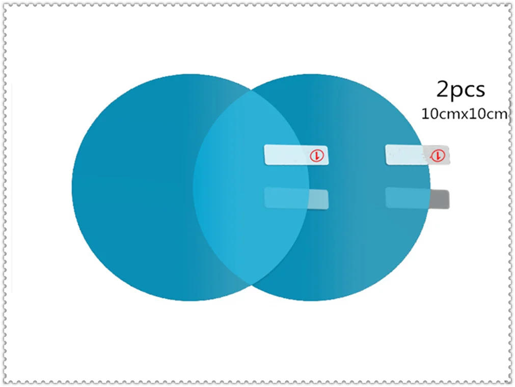Автомобильное зеркало заднего вида с защитой от дождя для автостайлинга Renault CLIO