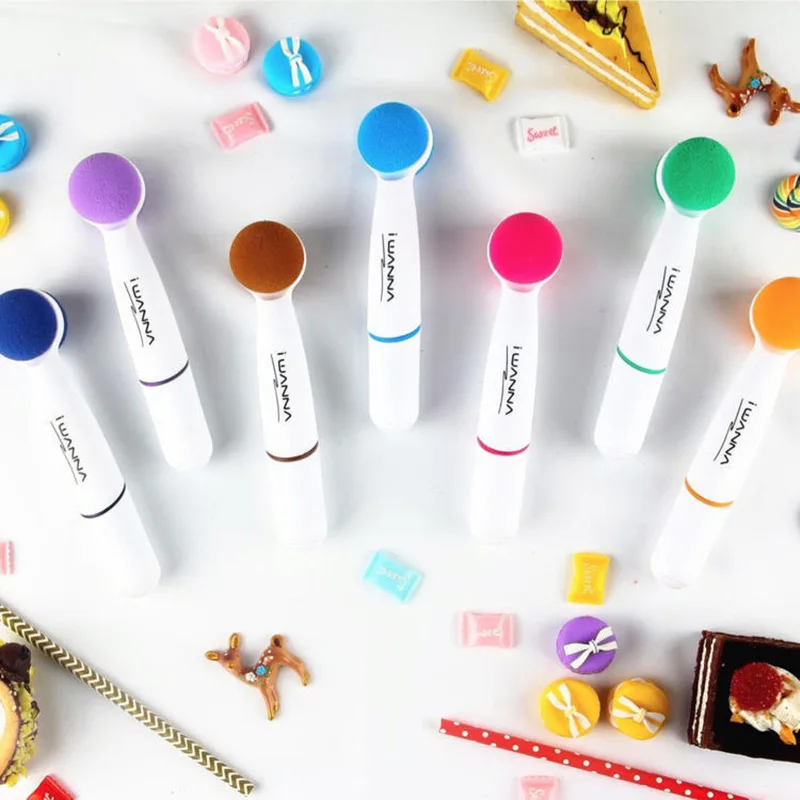 Акварельные ручки 7 цветов водорастворимые нетоксичные набор кистей для детей