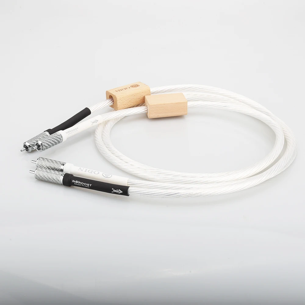 Пара Odin Supreme Reference Interconnect RCA аудио кабель с разъемом из углеродного волокна|plug