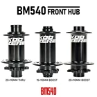Передняя велосипедная ступица KOOZER BM540 FRAMDH, горная велосипедная ступица BOOST or Thru 110*20 мм, 32 отверстия, 110x15 мм, 2 герметичных подшипника