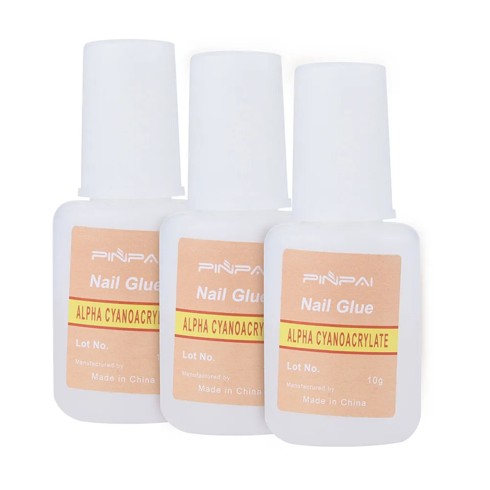 10 г клей для дизайна ногтей с кисточкой на сильном Клее Леди Девушки