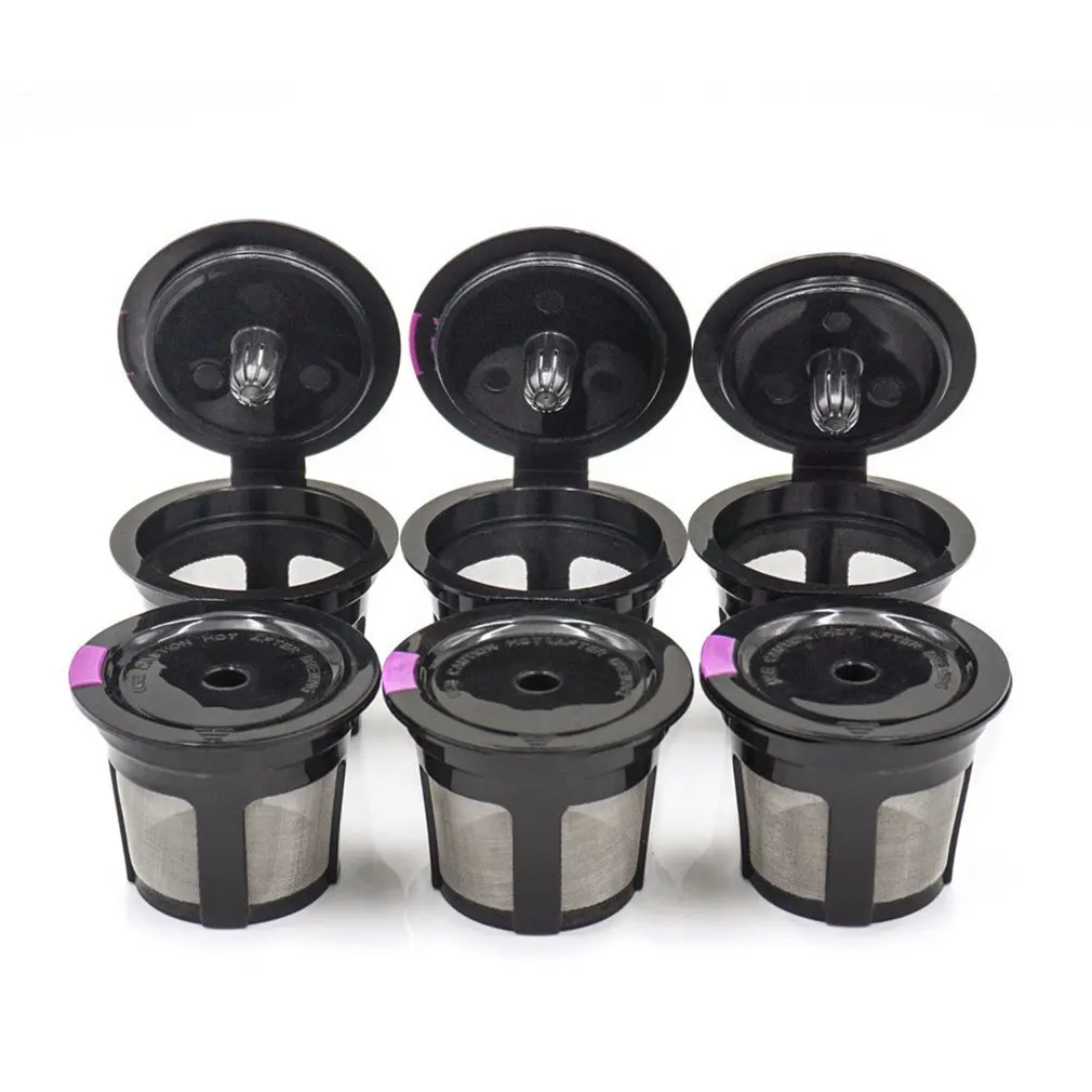 6PCS Kcup Coffee Capsule Cup Reusable Filter Refill Tea Strainer Compatible With KEURIG | Дом и сад