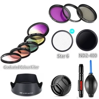 2022 72mm filter uv cpl nd fld graduated colour star ew 78f lens hood cap for canon rf 24 240mm f4 6 3 is usm lens on eos r