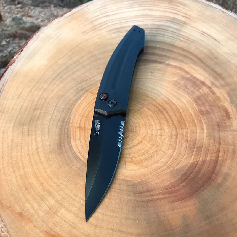 Черный Список Kershaw 7200, складной нож для кемпинга, нож для фруктов, складной нож для улицы, практичный, для охоты, для повседневного использования, ручной инструмент, 7100 - Цвет: Черный