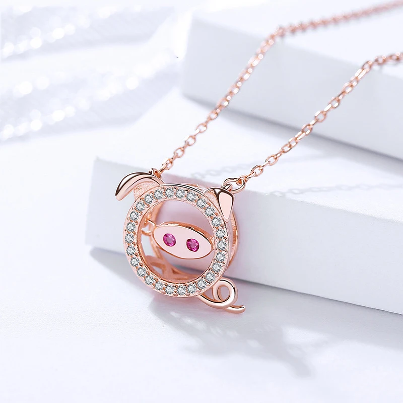 

Женское Ожерелье YBB305 из серебра 925 пробы с цирконом, подарок на свадьбу, день рождения