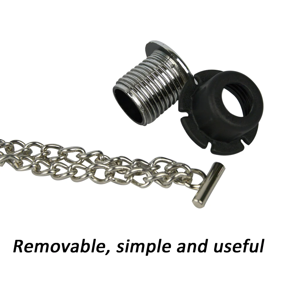 TANQU One Piece O Bag Silver Long Double Chain With Metal Plating Screw For Obag Women | Parts &amp Accessories