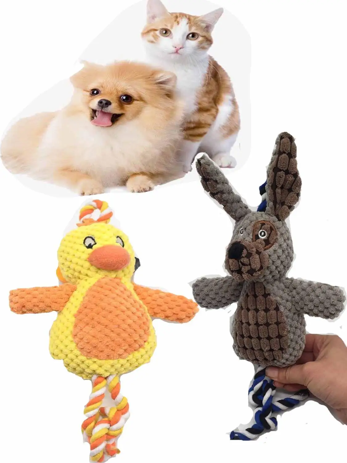 

New Cute Plush Animal Toys Fox Plush Raccoon Giraffe Orangutan Monkey Tiger Lion Elephant Dog Sweetheart Baby With Sleeping