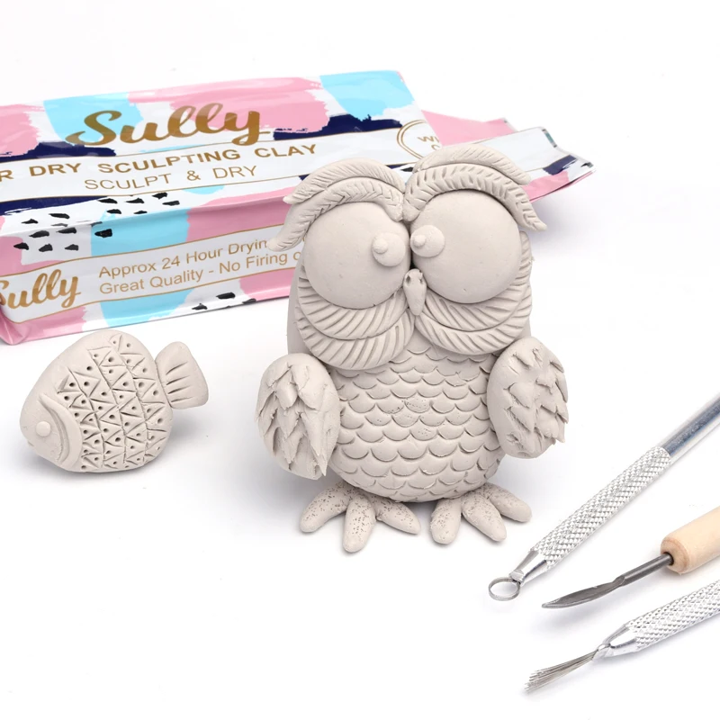 

500 г, мягкая глина для керамики, камень каолина, пластиковая глина «сделай сам», без горения и без выпечки, высушенная на воздухе глина для ке...