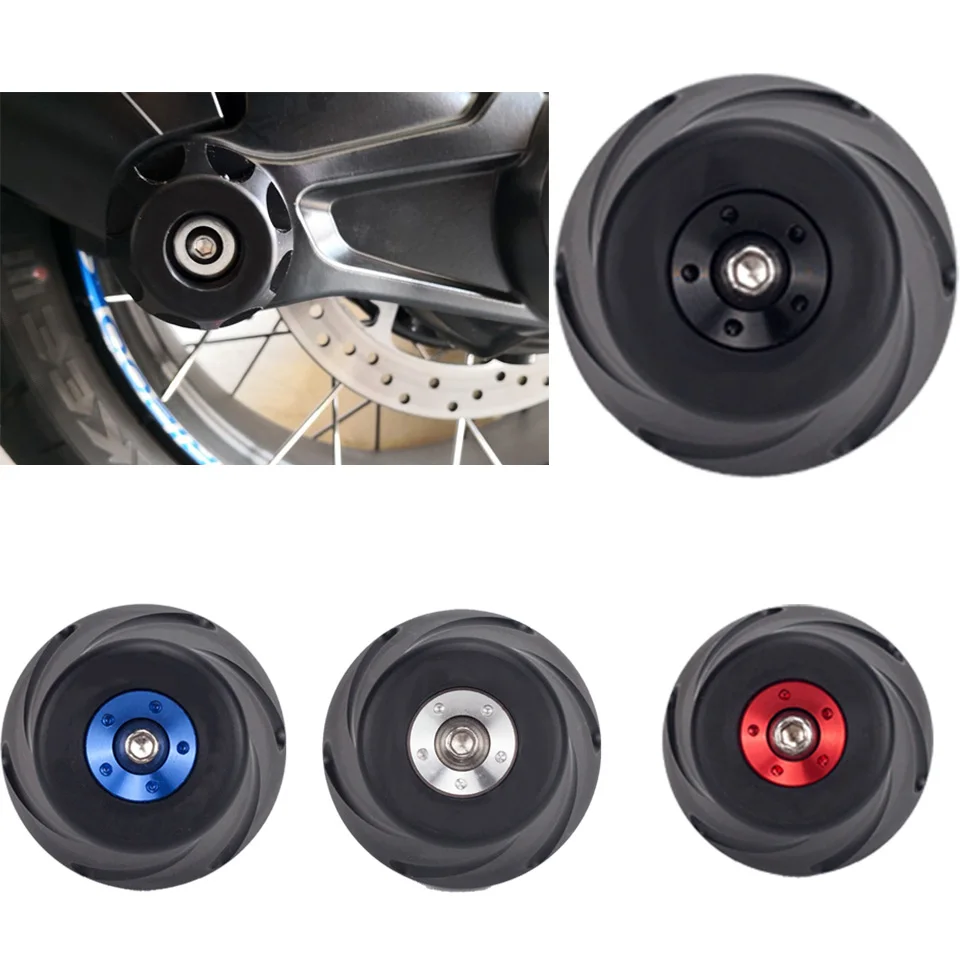 Motorcycle Frame Slider Wheel Sliders Crash Pad Falling Protector For BMW R1200 R1250 GSA RT RS RnineT Scrambler Racer Pure Urb