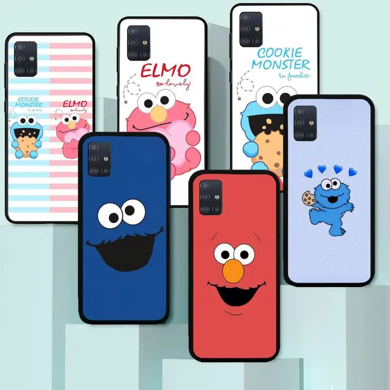 

Sesame-Street-Cookies Monster Elmo Phone Case TPU for Redmi 5 5A Plus 6 S2 7 7A 8 8A 9 9A K20 30 4X pro Fundas cover