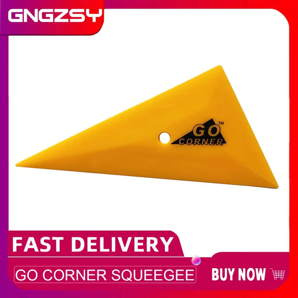 Профессиональный инструмент для тонирования окон желтая треугольная угловая