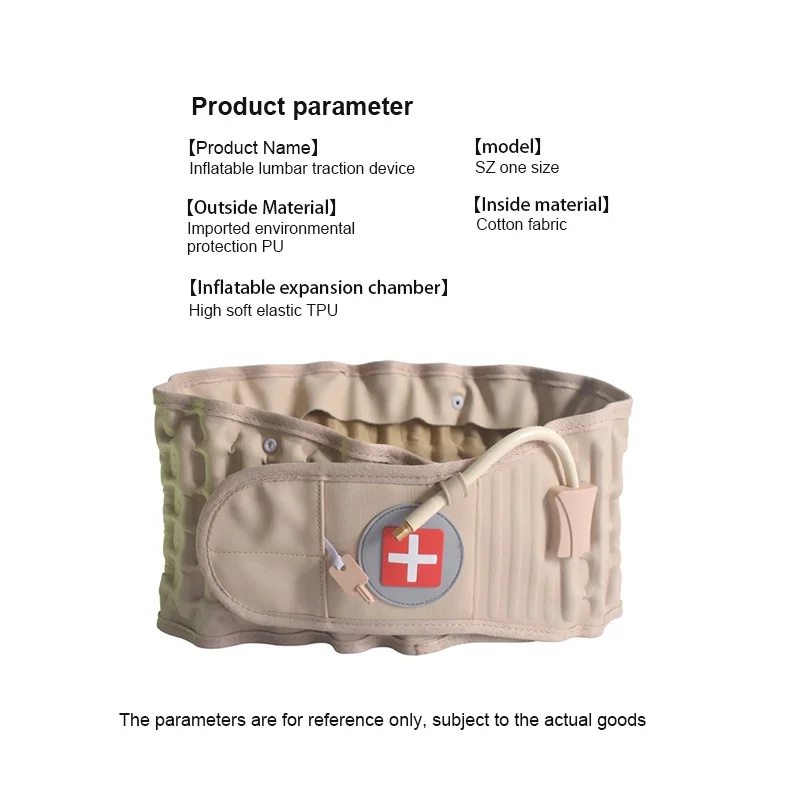 

Decompression Lumbar Waist Support Belt Waist Air Traction Brace Spinal Back Relief Belt Backache Pain Relief Massager Unisex