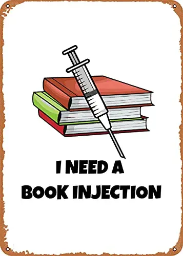 

Мне нужна книга, инъекция, винтажный вид, металлический знак, патент, художественные принты, ретро подарок 8x12 дюймов