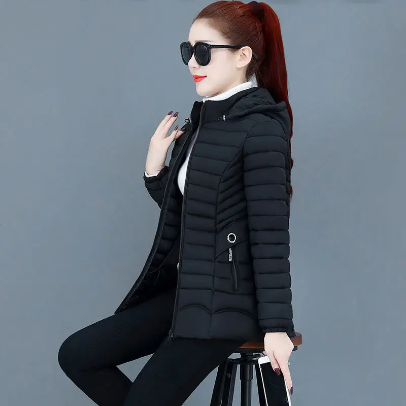 

Off season cotton padded clothes women's short Korean winter jacket