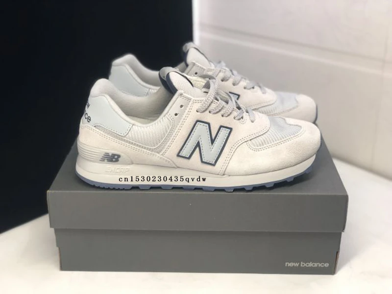 Кроссовки New Balance ML574 мужские/женские спортивная обувь из нубука удобные мягкие