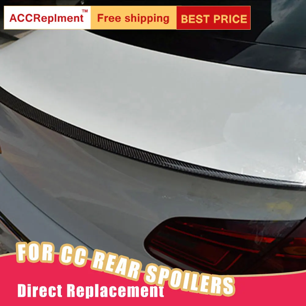Задний спойлер сборка для Volkswagen CC 2019-2020 задний надувной из натурального