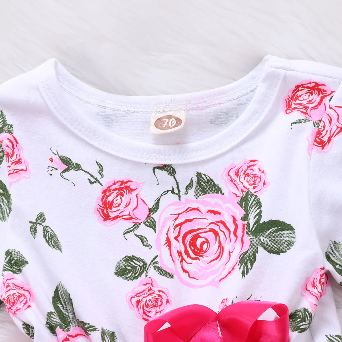 Newborn Baby Girl Infant Romper Jumpsuit Bodysuit Tulle Lace Dress Clothe Outfit Floral For Girls | Детская одежда и обувь