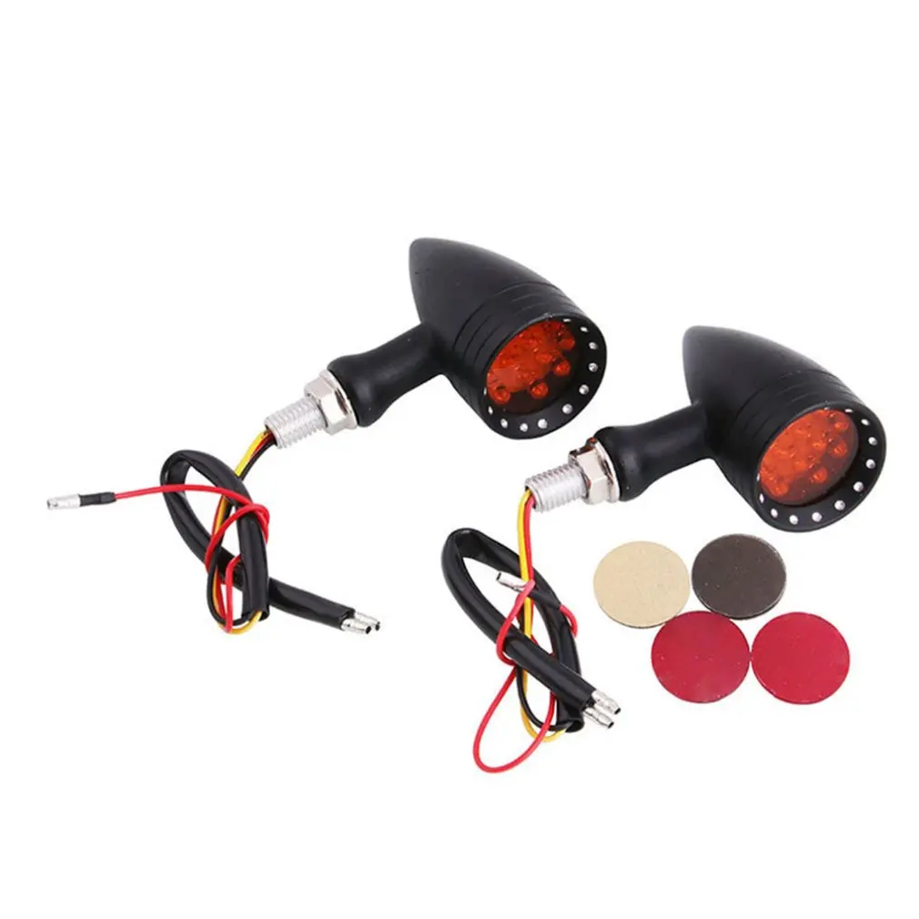 

Motorcycle Turn Signal Light Motorcycle Accessories Motorcycle Turn Signal 10mm LED Direction Light Turn Light 1 Pair