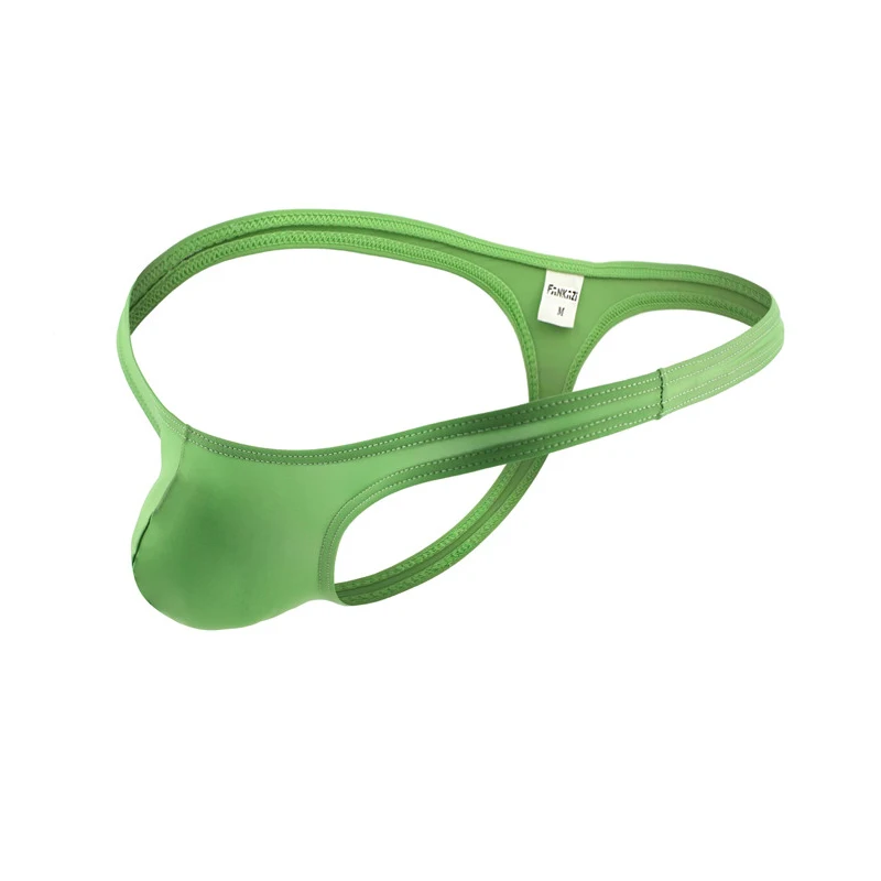 6PCS Men Thongs Low Waist Men's Underwear T Back G String Briefs Sexy Breathable Nylon Solid Lingerie Jockstrap Panties Thong