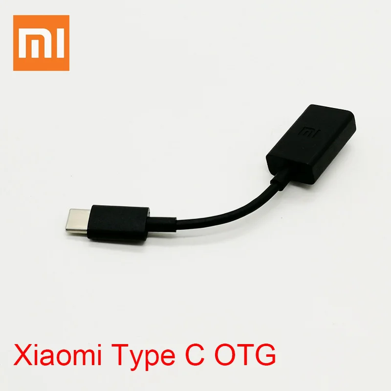 Оригинальный адаптер xiaomi typc c OTG конвертер usb для mi 10 9 9T 8 cc9 black shark 2 mix 3 2s poco f1 redmi note 7