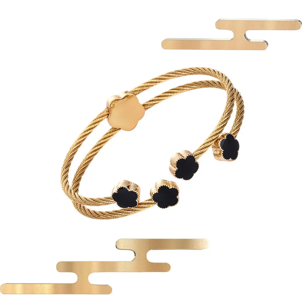 Женский браслет из нержавеющей стали A43 темпераментные ювелирные изделия