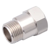 32mm nickel plated m18 x 1 5 adapter lambda oxygen sensor spacer extender replacement auto parts