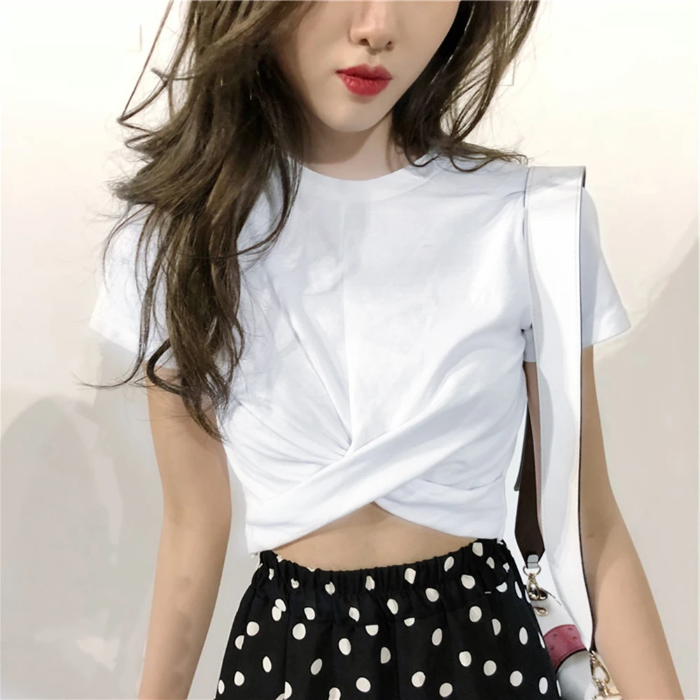 Женские сексуальные футболки с коротким рукавом женские топы в стиле Харадзюку