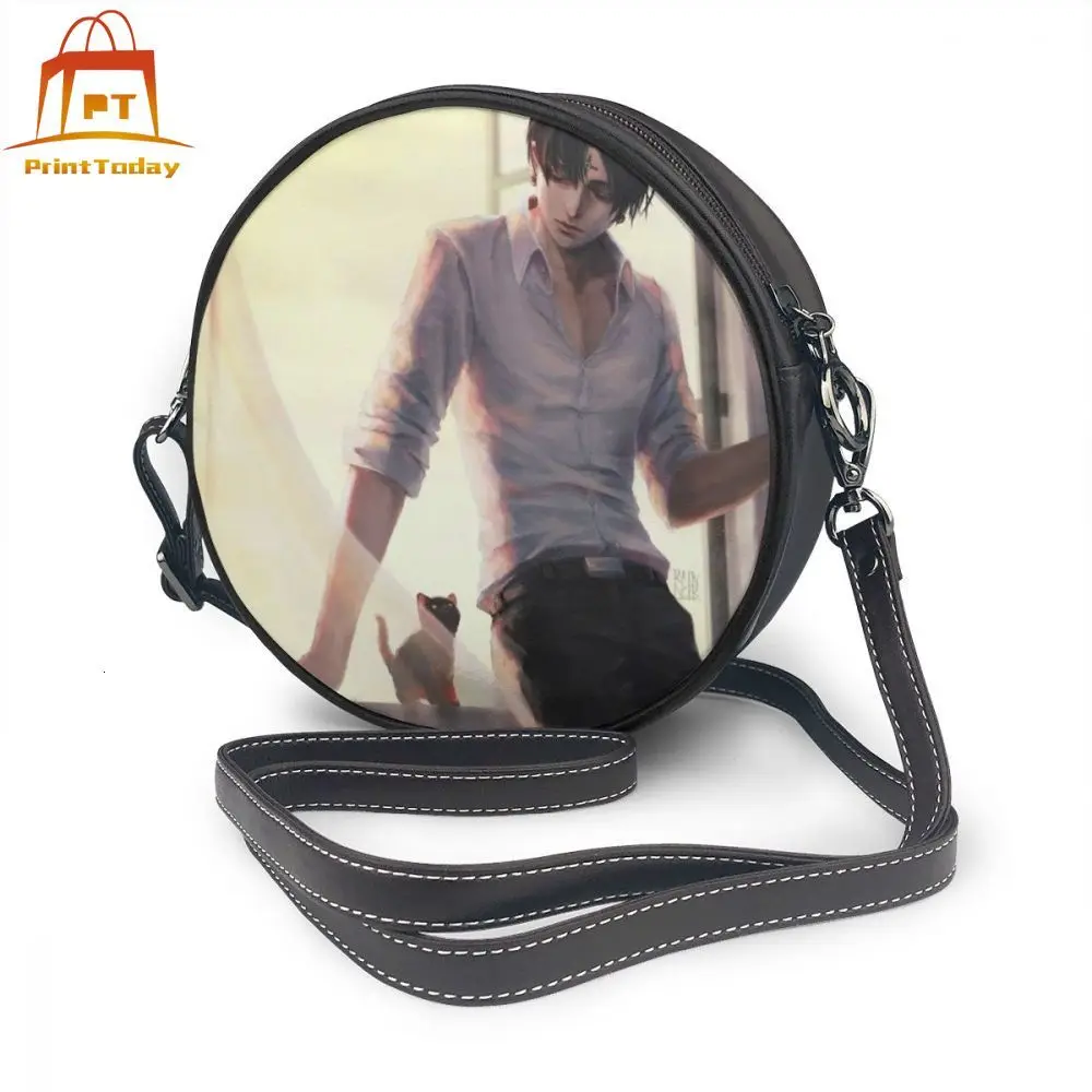 Сумка на плечо Hunter X женская модная круглая сумочка клатч из кожи миниатюрный