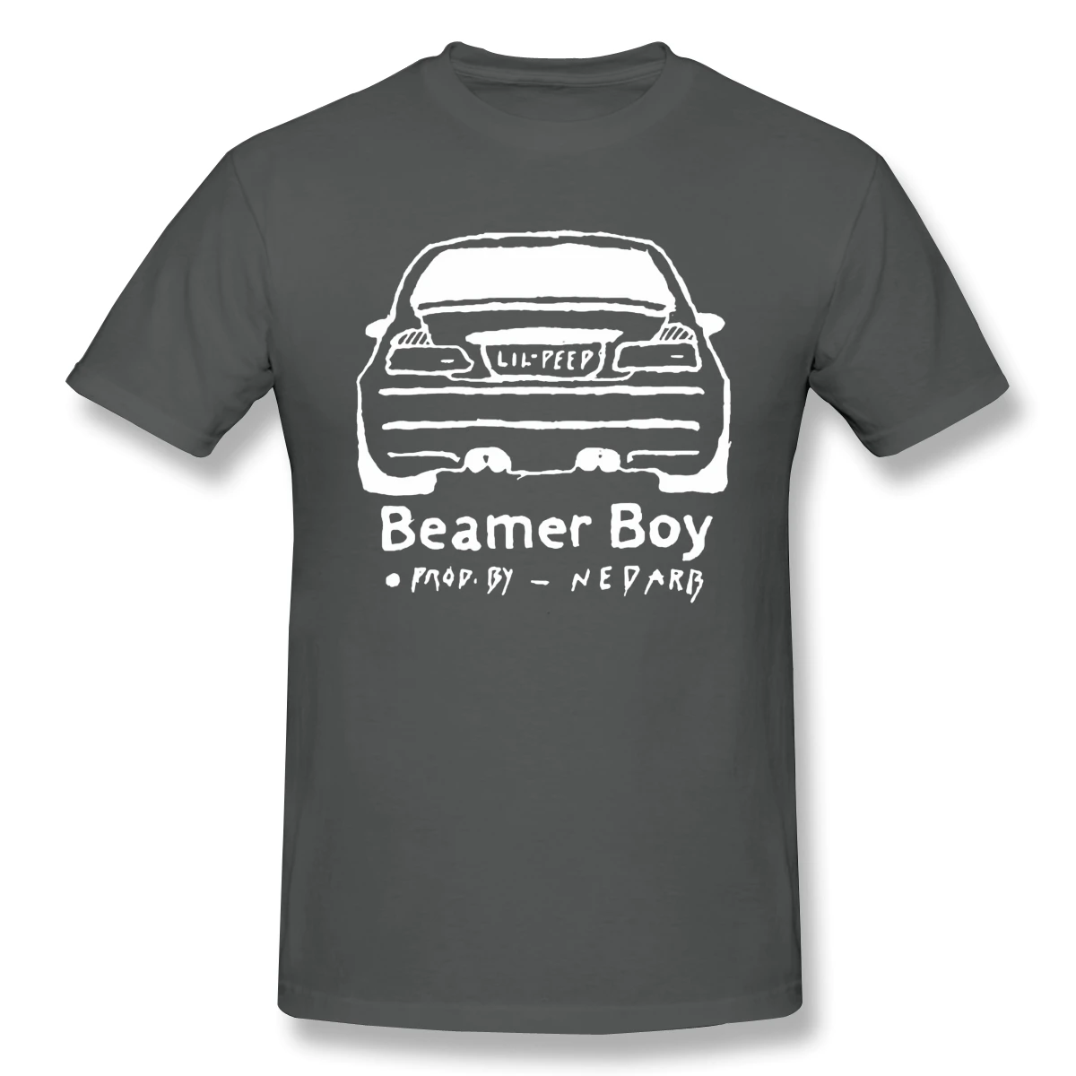 Забавные хлопковые футболки Beamer Boy с принтом автомобиля|Мужские футболки| |