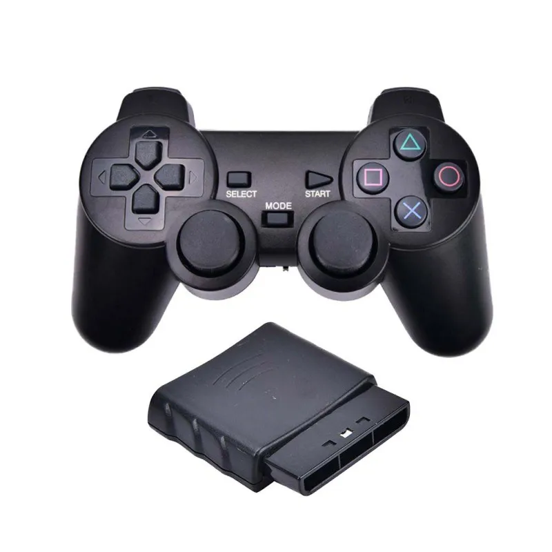 Wireless Gamepad For Sony PS2 2.4G Vibration Joystick Blutooth Controller Playstation 2 Joypad Vibrator USB Game | Электроника