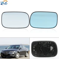 zuk heated exterior side rearview mirror lens glasses for honda accord cm6 cl7 cl9 2003 2007 7th gen for mirror with signal lamp