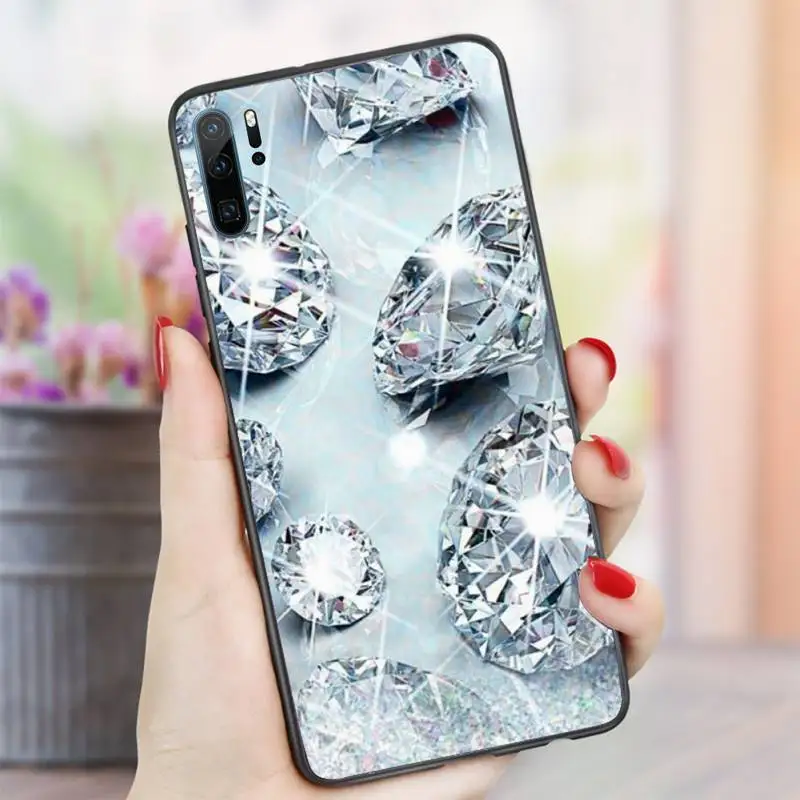 

Crystal Cool Diamond painting Phone Case For Huawei honor Mate P 10 20 30 40 i 9 8 pro x Lite smart 2019 nova 5t