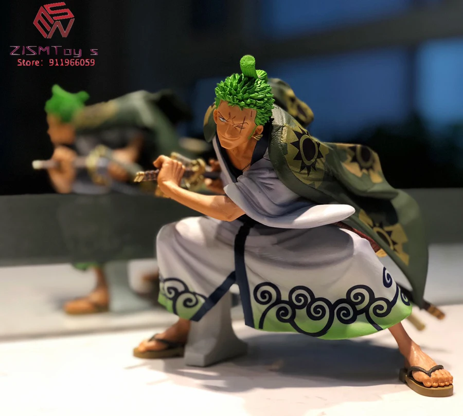 

Original Roronoa Zoro King of Artist KOA pirates Anime Action Figure 16526 Onepiece Figures Wano Country Model Toy Figurine