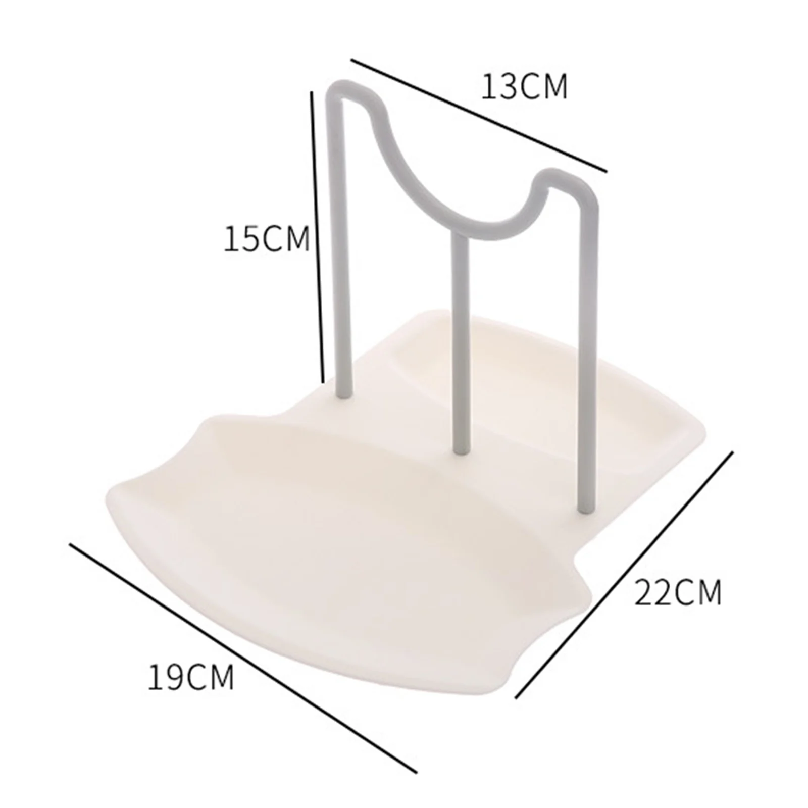 

1Pc Nordic Style Creative Simple Kitchen Storage Rack Spatula Kitchen Sitting Type Finishing Spoon Multifunctional Cover Rack