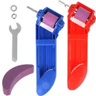 1 комплект Портативный сверло точильный камень корунд колесная дрель точилка шлифовальный круг для инструменты для заточник сверла 2-12,5 мм