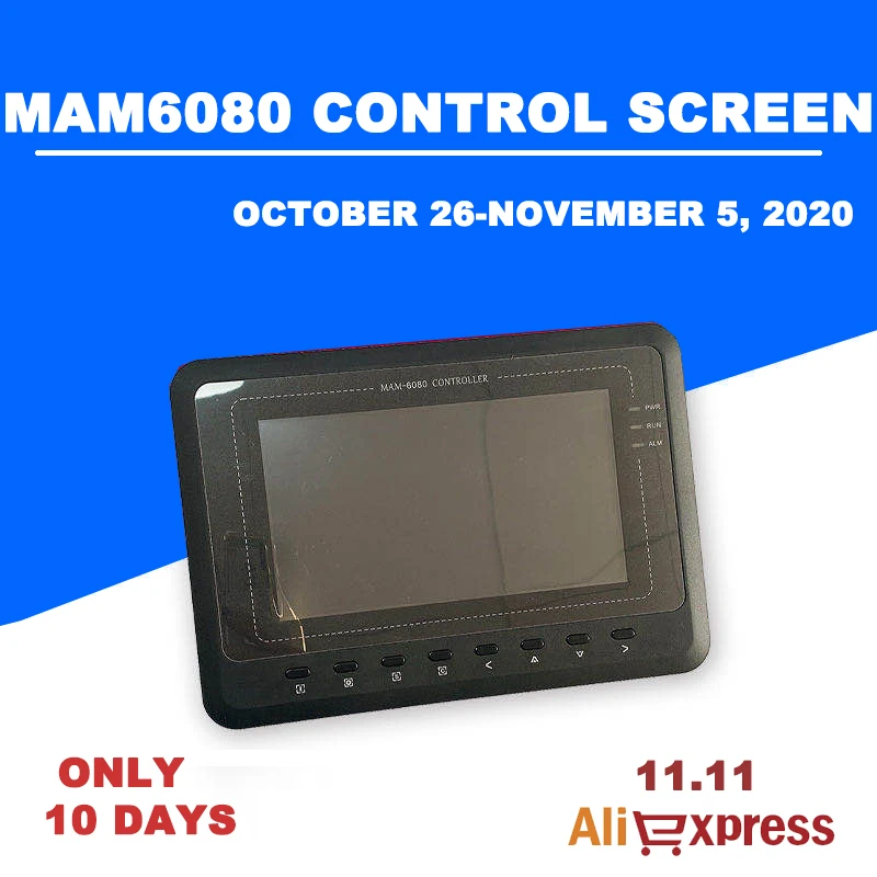 Винтовой воздушный компрессор специальный контрольный экран Plett MAM860 MAM870 MAM880 MAM890