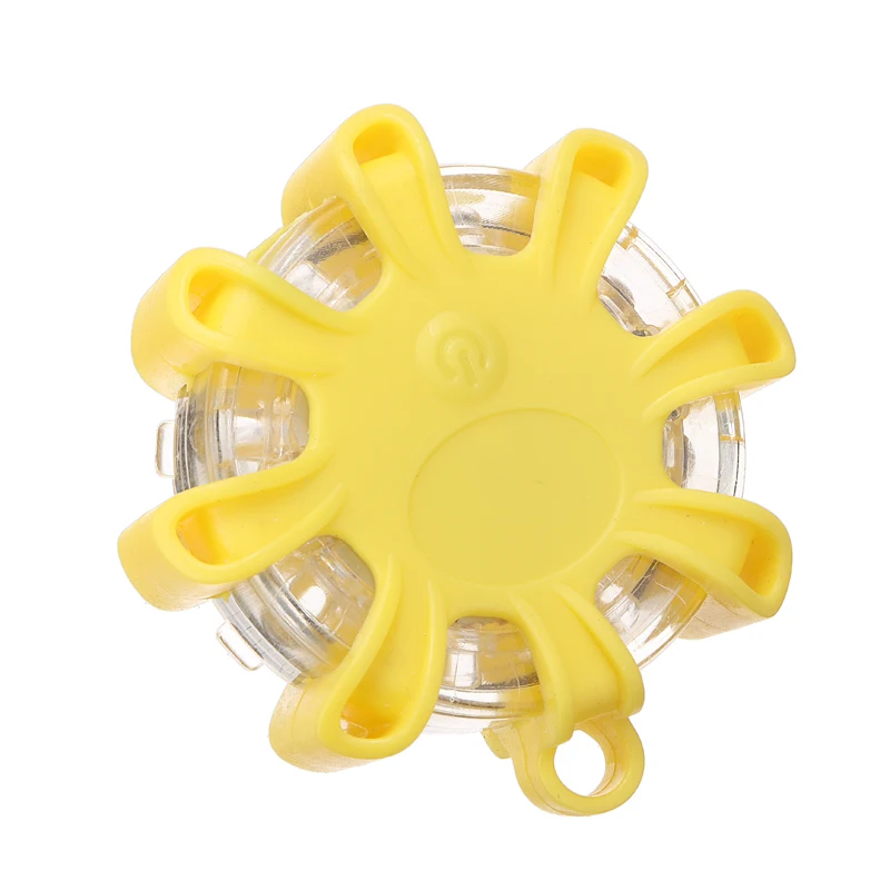 

Mayitr 1 шт. 4 Вт красный 8 светодиодный аварийный Безопасность Flare Предупреждение светильник аварийного дорожных вспышек сигнальный светильни...