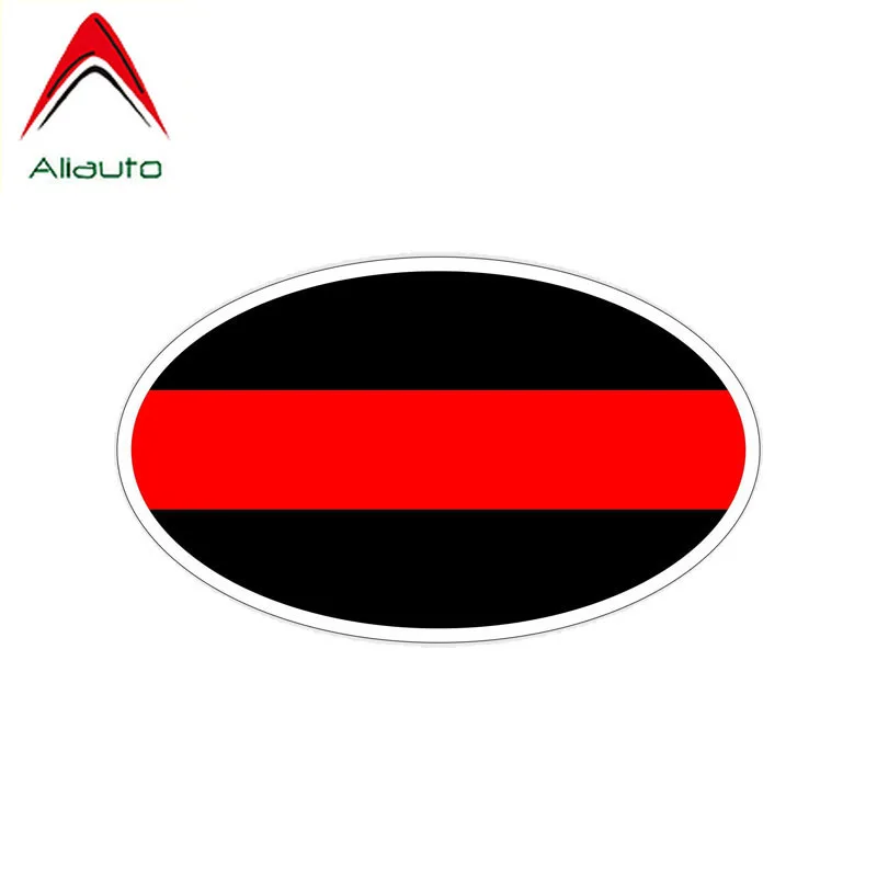 Aliauto Светоотражающая Автомобильная наклейка пожарный Овальный чехол для окна