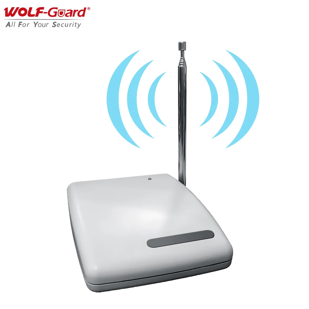Беспроводной ретранслятор сигнала Wolf Guard 433 МГц 1000 м|Комплекты для сигнализации| |