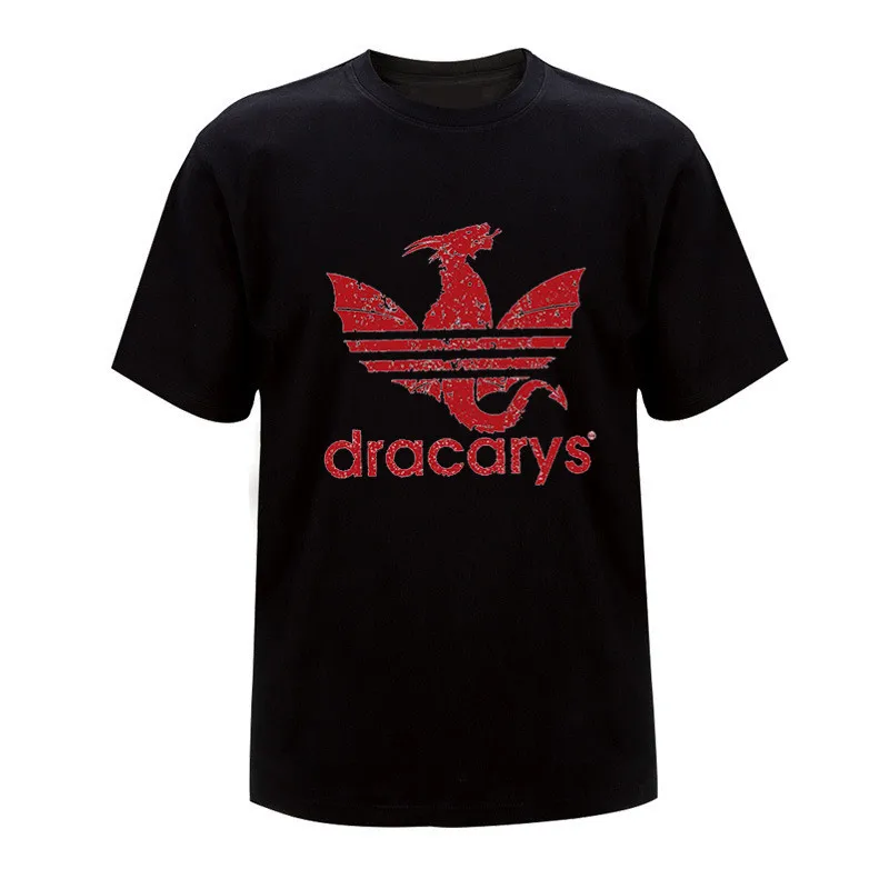 Dracarys Спортивная Игра престолов Женская Футболка Harajuku в винтажном стиле футболка