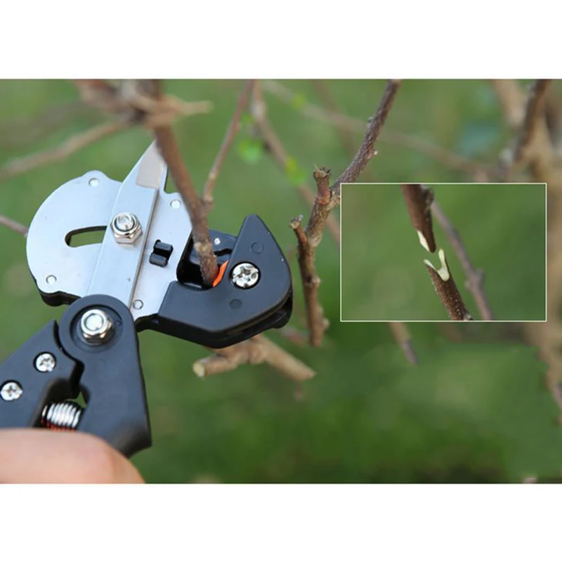 

2 Blade Professional Garden Grafting Pruning Cutting Fruit Tree Tools Kit Plant Support Care Grafting knife tools garden macrame